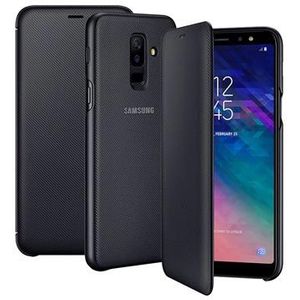 Samsung Galaxy A6+ (2018) Wallet Cover EF-WA605CBEGWW - Zwart