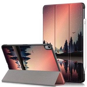 Tri-Fold Series iPad Air 2020/2022 Smart Folio Case - Naturel
