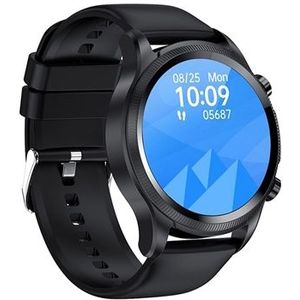 Waterbestendig Sports Smartwatch met ECG E400 - TPU Band - Zwart