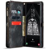 Samsung Galaxy S23 Ultra 5G Caseme 008 2-in-1 Multifunctional Wallet Case - Black