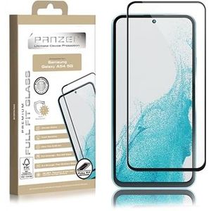 Panzer Premium Full-Fit Samsung Galaxy A54 5G Glazen Screenprotector - Zwart