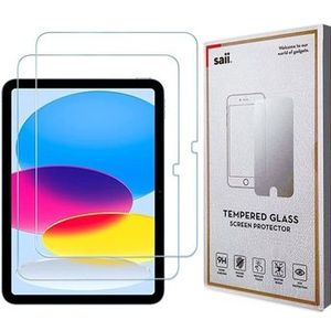 Saii 3D Premium iPad (2022) Glazen Screenprotector - 2 St.