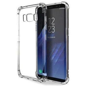 Krasbestendig Samsung Galaxy S8 Hybrid Hoesje - Doorzichtig