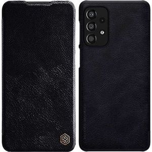 Nillkin Qin Series Samsung Galaxy A13 Flip Case - Zwart
