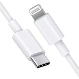 Saii Fast USB-C / Lightning Kabel - 1m - Wit