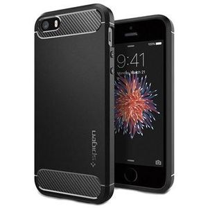 iPhone 5/5S/SE Spigen Ultra Rugged Capsule Case - Zwart