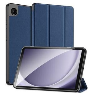 Samsung Galaxy Tab A9 Dux Ducis Domo Tri-Fold Smart Folio Hoesje - Blauw