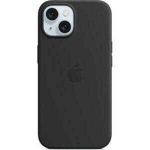 iPhone 15 Apple Siliconen Hoesje met MagSafe MT0J3ZM/A - Zwart