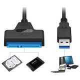 USB 3.0 SATA III Adapterkabel W25CE01 - Zwart