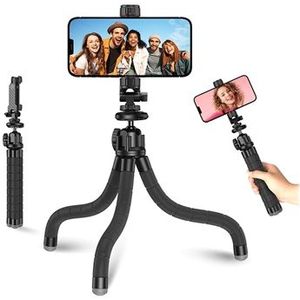 Apexel APL-JJ025 Multifunctional Octopus Tripod Set - Black