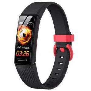 Y99C 0,96 inch Kinderen Smart Watch IP68 Waterdichte Sport Armband Multifunctionele gezondheidshorloge met stappentelling / slaap / hartslagmeter - Zwart