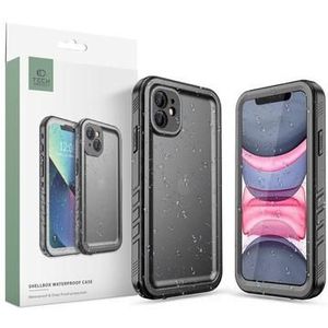 iPhone 11 Tech-Protect Shellbox IP68 Waterdicht Hoesje - Zwart