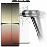 Full Cover Sony Xperia 5 IV Glazen Screenprotector - 9H - Zwart