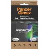 iPhone 13 Pro Max/14 Plus PanzerGlass Ultra-Wide Fit Privacy EasyAligner Screenprotector - Zwarte Rand