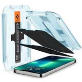 Spigen Glas.tR Ez Fit Privacy iPhone 13/13 Pro Screenprotector - 9H - 2 St.