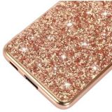 Samsung Galaxy S24 Glitter Series Hybride Hoesje - Zilver