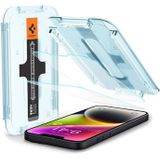 Spigen Glas.tR Ez Fit iPhone 13/13 Pro/14 Screenprotector - 2 St.