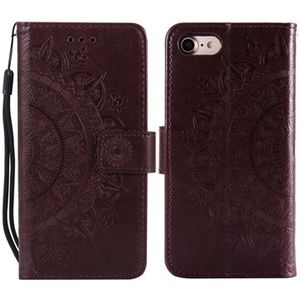 iPhone 7/8/SE (2020)/SE (2022) Mandala Series Wallet Case - Bruin
