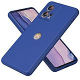 Motorola Edge 30 Fusion Liquid Silicone Hoesje - Blauw