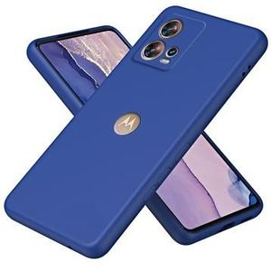 Motorola Edge 30 Fusion Liquid Silicone Hoesje - Blauw