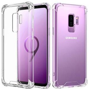 Krasbestendig Samsung Galaxy S9+ Hybride Hoesje - Kristalhelder