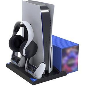 iPega PG-P5013 Sony PlayStation 5 Koel- & Oplaadstation - Zwart