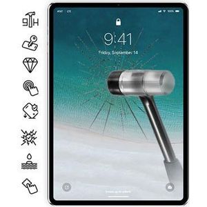 iPad Pro 12.9 2018/2020 Gehard Glas Screenprotector - 9H, 0.3mm - Doorzichtig