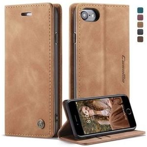 iPhone 7/8/SE (2020)/SE (2022) Caseme 013 Series Portemonnee Hoesje - Khaki