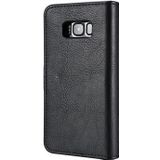 Samsung Galaxy S8+ DG.Ming 2-in-1 Wallet Leren Hoesje - Zwart