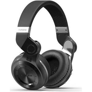 BLUEDIO T2+ Draadloze Bluetooth 4.1 Over-ear Stereo Hoofdtelefoon met Mic - Zwart