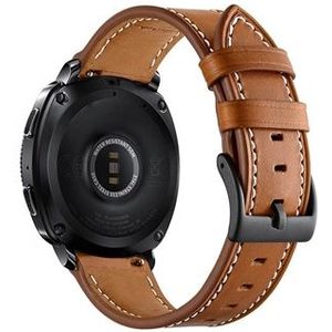 Samsung Galaxy Watch4/Watch4 Classic/Watch5/Watch6 leren band - 20mm - bruin