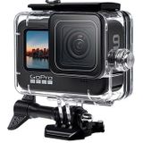 GoPro Hero 9 zwarte waterdichte behuizing FLW362 - transparant