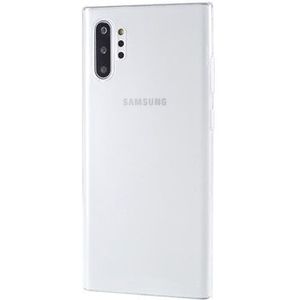 Antislip Samsung Galaxy Note10+ TPU Hoesje - Doorzichtig