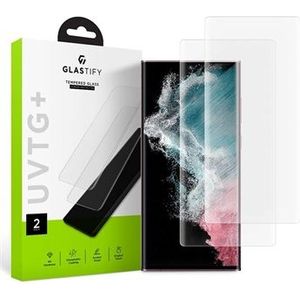 Glastify UVTG+ Samsung Galaxy S22 Ultra 5G Displayfolie - 2 St. - 9H