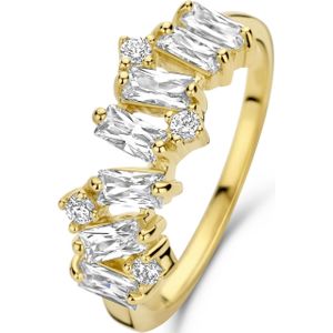 Parte Di Me Santa Maria della Base 925 sterling zilveren gold plated ring PDM33038-60