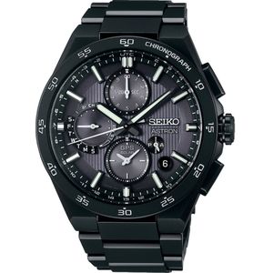 Seiko Astron - heren horloge - Zwart met  band
