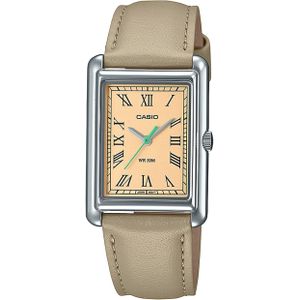 Casio  - dames horloge - zilverkleurig met  band