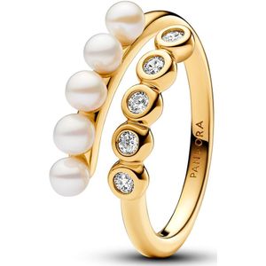 Pandora Timeless Ring met 14 Karaat Gouden Plating 163146C01-54