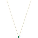 Isabel Bernard Baguette Olivia 14 karaat gouden collier IB340098