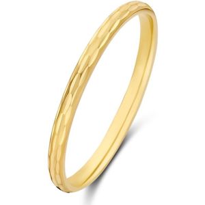 Isabel Bernard Rivoli Laura 14 karaat gouden ring IB330065