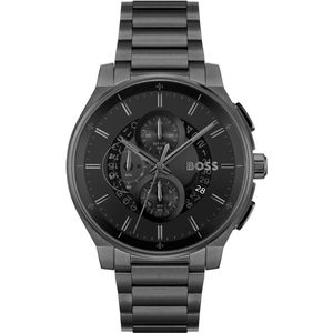 Hugo Boss  - heren horloge - Zwart met  band