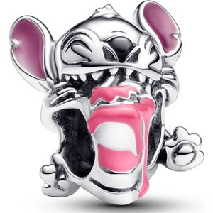 Pandora Pandora Disney 925 Sterling Silver Stitch Verjaardagstaart Bedel 793189C01 - Zilver