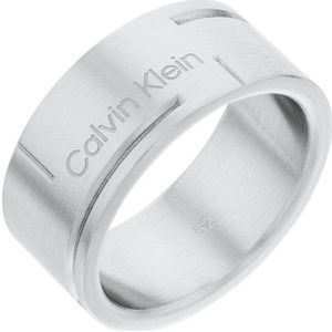 Calvin Klein  - heren Ring - Zilver