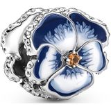 Pandora Moments 925 Sterling Zilveren Pansy Flower Bedel 790777C02