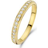 Parte Di Me Santa Maria della Base 925 sterling zilveren gold plated ring PDM33049-52