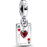 Pandora Disney 925 Sterling Silver Queen of Hearts Charm 793420C01