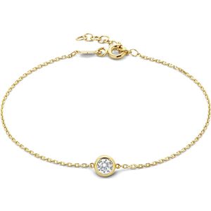 Beloro Jewels Monte Napoleone - Dames Armband - 9 karaat