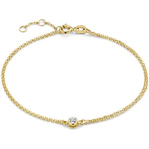 Isabel Bernard De La Paix Inaya 14 Karaat Gouden Armband | Diamant 0.02 ct | IBD320011