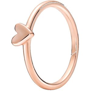 Pandora Moments Roségoudkleurige Heart Ring 180092C00-52