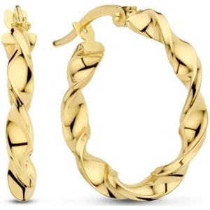 Isabel Bernard Rivoli Odette 14 karaat gouden oorringen  IB360242